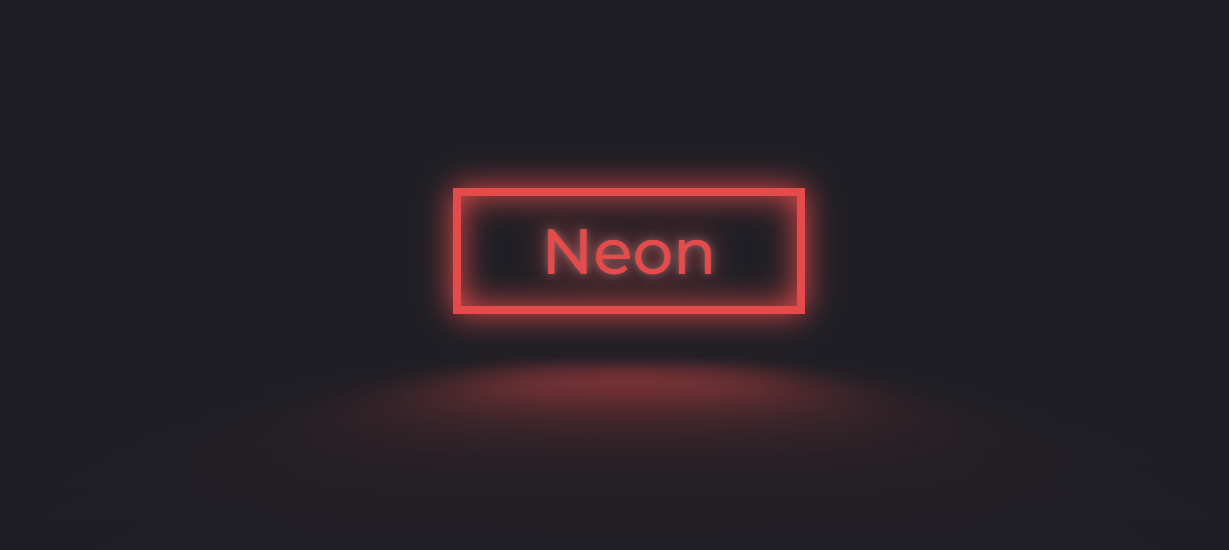 Neon button screenshot